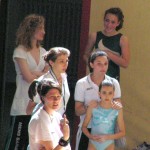 Eleonora Fanciullacci con le istruttrici