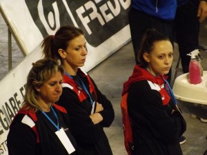 Giulia Bartarelli, Debora Ermini e Monica Gozzoli (tecnico di Irene Canargiu)