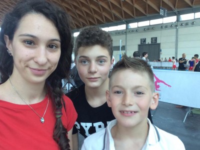 Sara Cellai con i suoi allieviDavide Canepari