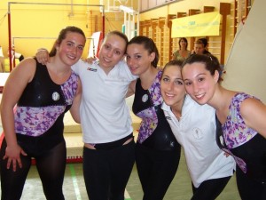 Rebecca Maiocchi, Debora Ermini, Fabiola Toccafondi, Laura Bernabei e Sara Cellai