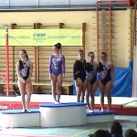 Podio del Volteggio, cat. Over: Debora Ermini (Argento), Sara Cellai (Bronzo) ex-aequo con Rebecca Maiocchi