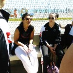 Fabiola Cantini e Sara Cellai sul lungomare di Marotta di Fano