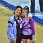  L'allenatrice Fabiola Cantini con la colonna storica della squadra, Sara Balducci, ancora in campo gara