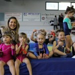 Montelupo, 25/1/2015 - Laura Bernabei con i piccoli allievi/e